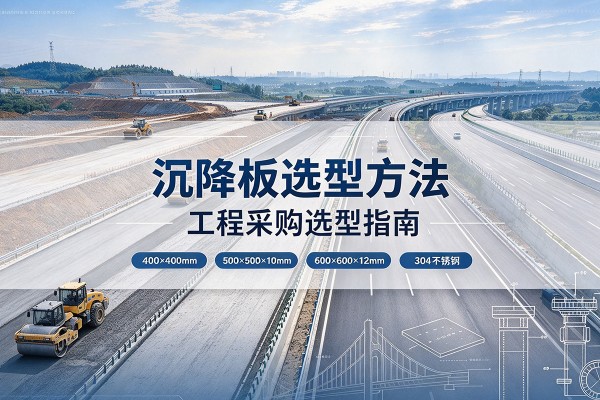 精河沉降板选择方法