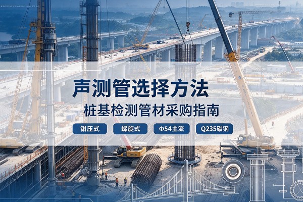 精河声测管选型标准