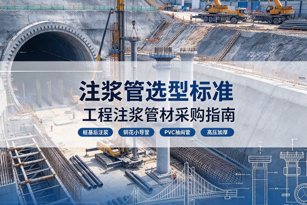 精河注浆管选型标准