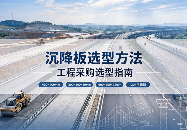 精河沉降板选择方法