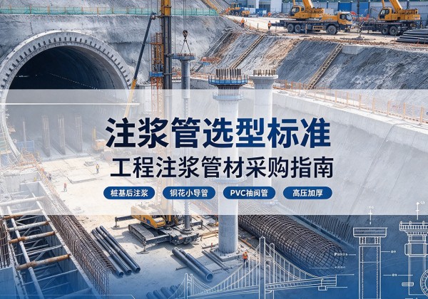 精河注浆管选型标准